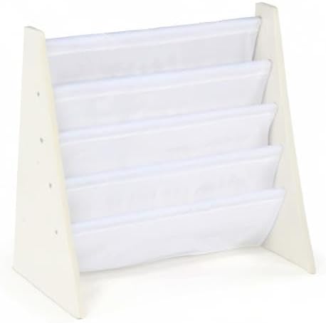 Humble Crew Kids Bookshelf, 4-Tier Front-Facing Book Display Organizer