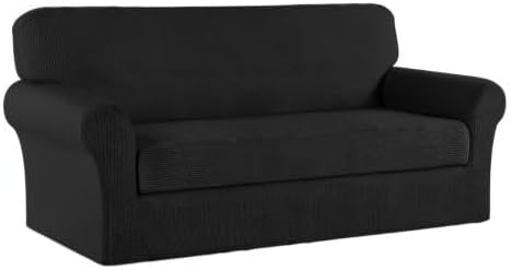 Turquoize Stretch Sofa Slipcover 2 Pieces Sofa Cover Couch Cover