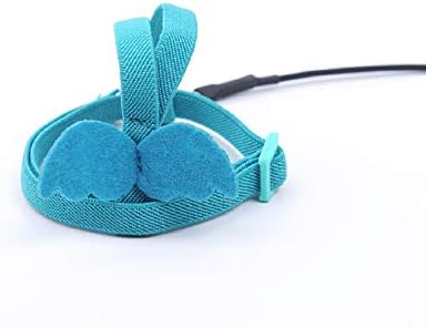 Bird Harness Parrot Leash -Adjustable Outdoor Flying Kit for Parrot Budgie Lovebird Cockatiel Macaw Parakeet (Blue,M)