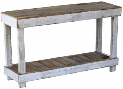 Mcchristian 46" Solid Console Table, Reclaimed Wood, Pine Top