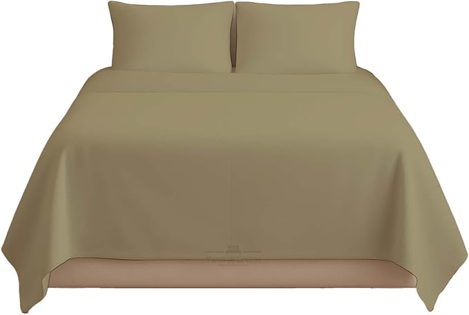 Sleeper Sofa Bed Sheet, 100% Cotton 400 Thread Count, 4 Piece Set, Deep Pocket