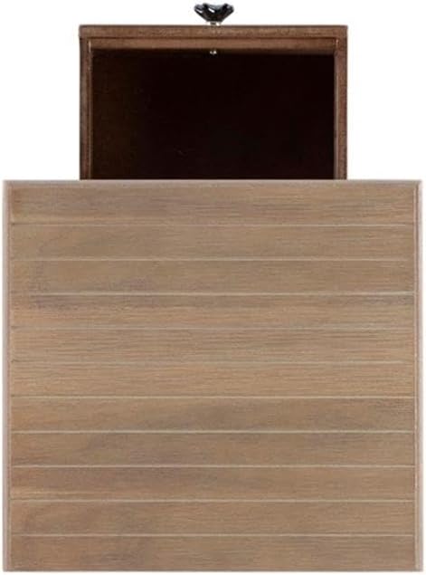 Home Square Wood Accent Starfish Coastal Side Table in Natural