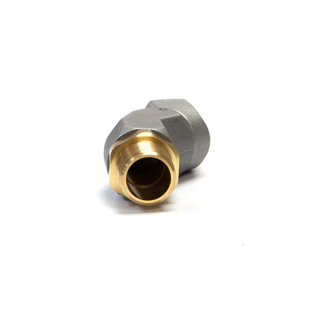 2PCS 3/4 Inch Fuel Swivel with Roating Connector Fuel Hose Connector NPT Connector Fuel Plane Swivel
