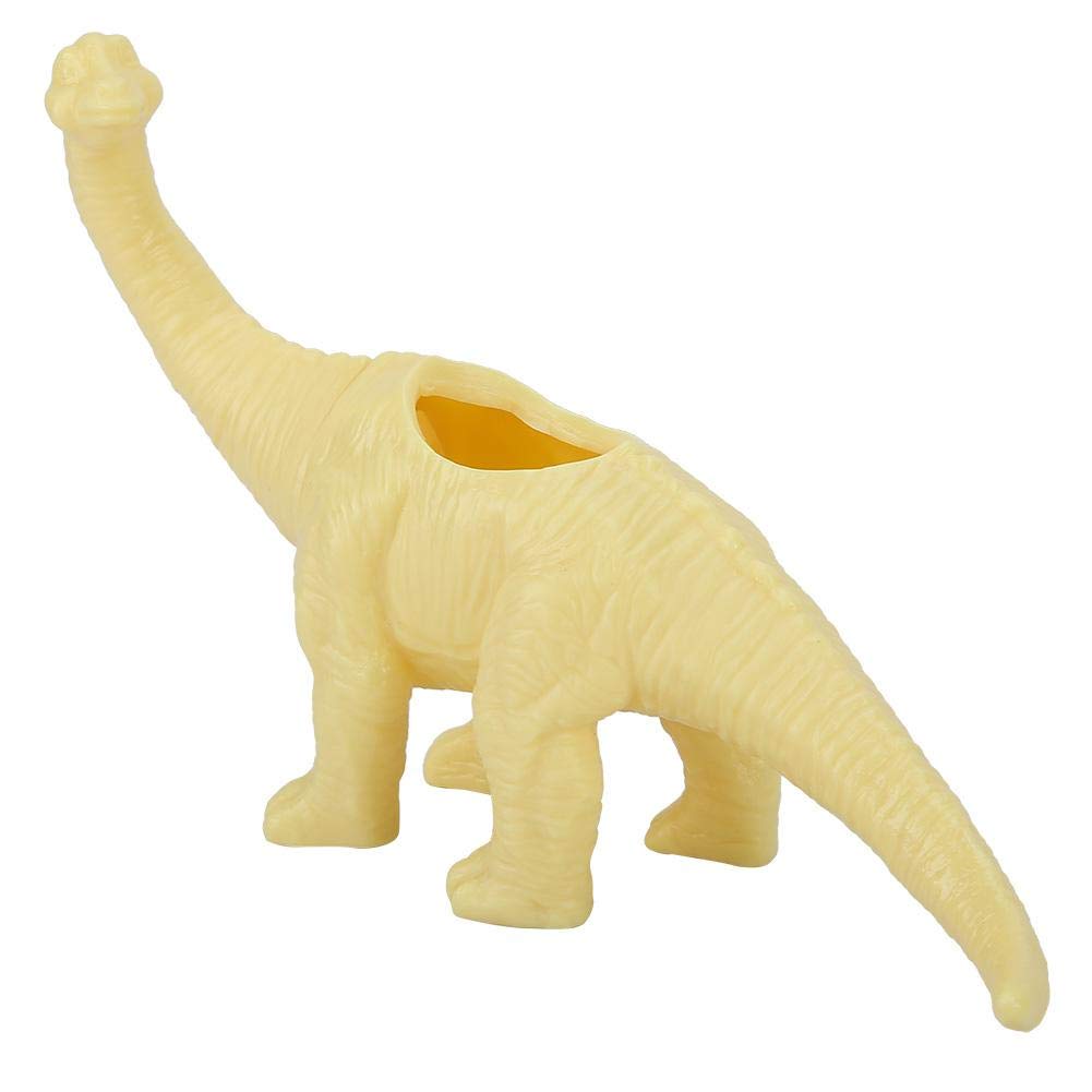 Yosoo Flower Pot, Personality Dinosaur Animal Flower Pot Plant Pot Garden Decoration Home Decoration(Yellow)