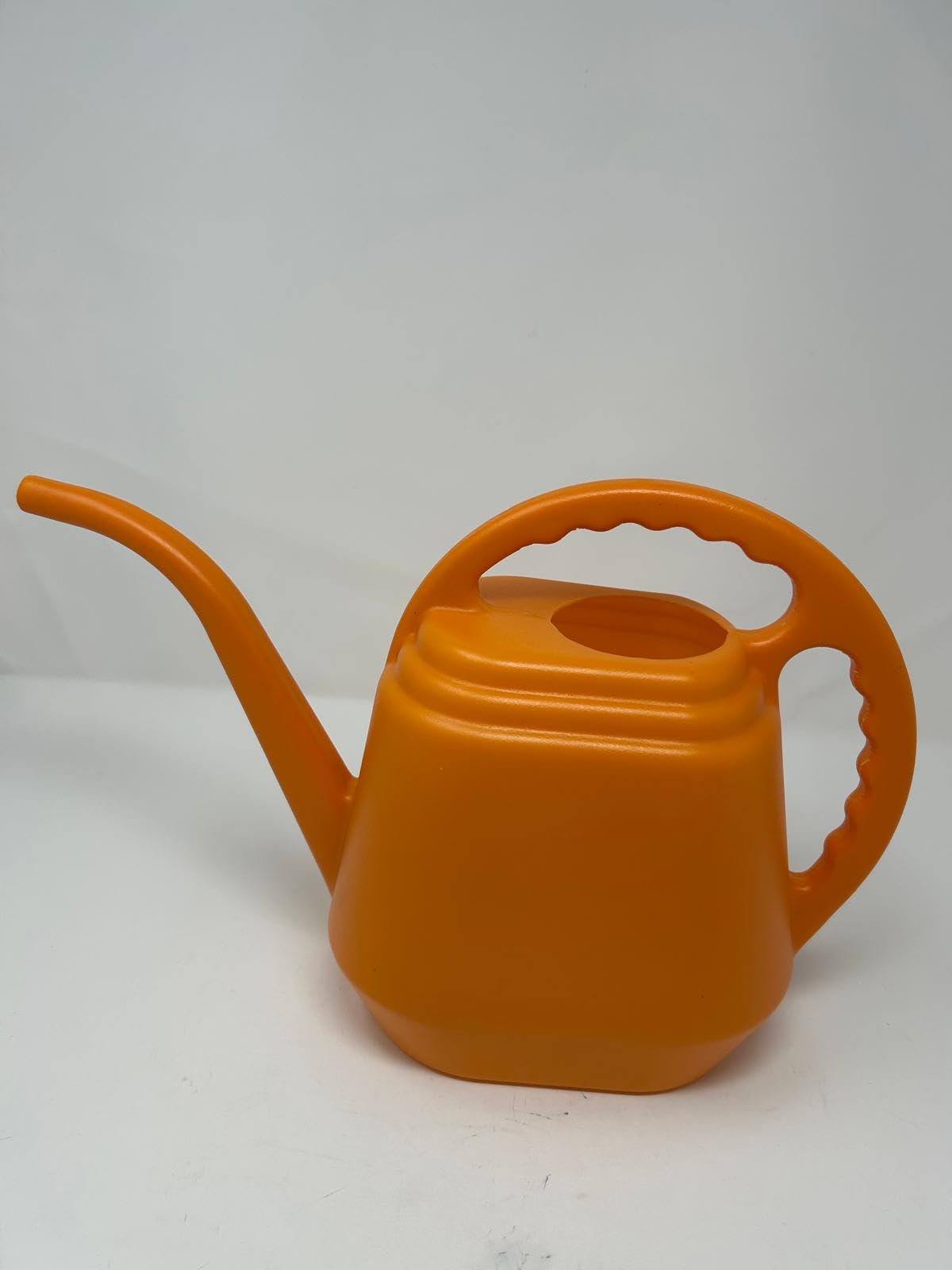 KP KOOL PRODUCTS One Gallon Orange Watering Can β Durable Plastic Indoor & Outdoor Plant Waterer β Lightweight Garden Tool with Easy Pour Spout β Ideal for Flowers, Herbs, Lawns & Houseplants β 1 Pack