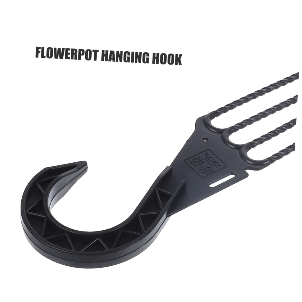 OFFSCH 10pcs Resin Plant Pot Hangers Hanging Flower Pot Hooks for Indoor Gardening Easy Install Home Office Decor