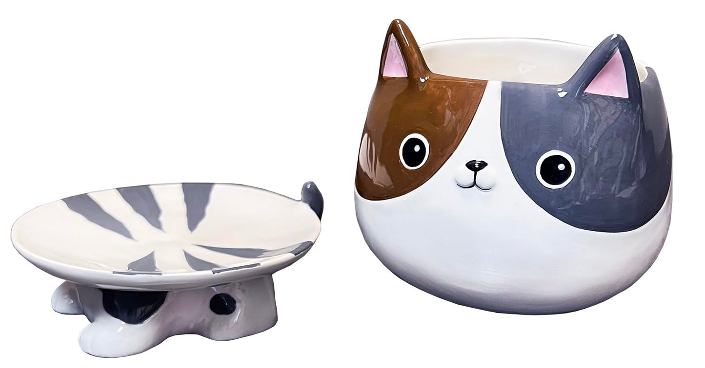 Streamline Imagined Footsie Planter - Cat