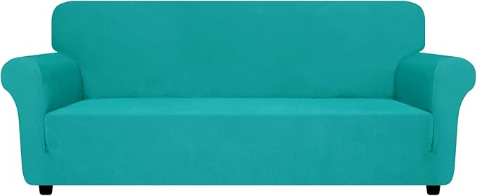 ZNSAYOTX Super Stretch Sofa Cover, New Striped Sofa Covers Fitted Slipcovers