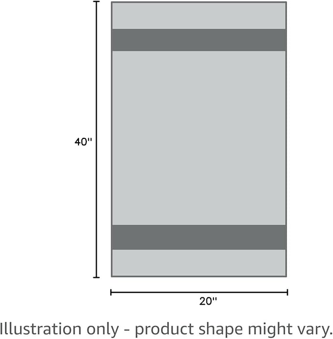 DAN RIVER Dog Towel - Pack of 1, 100% Cotton, 20x40, Ultra Soft 450 GSM, Super Absorbent & Quick Drying Towel for Dogs, Cats, and Other Pets, Shortbread.