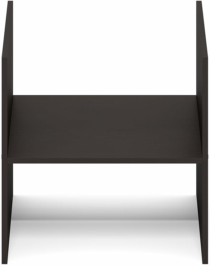 Furinno Cubicle Cube Insert, H-Shelf Cube Organizer, 2-Tier Shelf Accessory