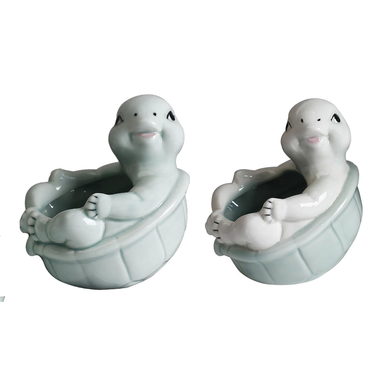 Zkbszn Turtles Flower Pots Flower Planter Pots Decorative Turtles Succulents Planter Creative Cartoon for Garden Desktop Decors