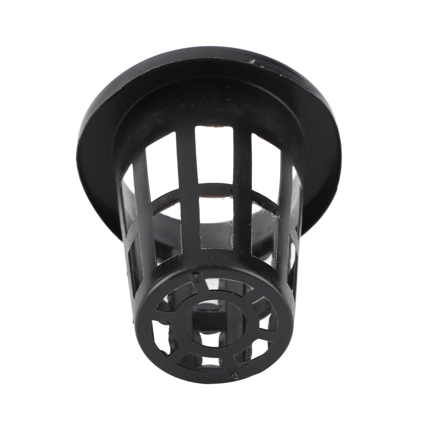 Cyrank Net Pots for Hydroponics, 50PCS Net Pots Hydroponic Cups Slotted Mesh Net Pots Small Hydroponic Cups with Thin Lip and Slotted Sides Garden Slotted Mesh Net Cups Mesh Pot Cups(Black)