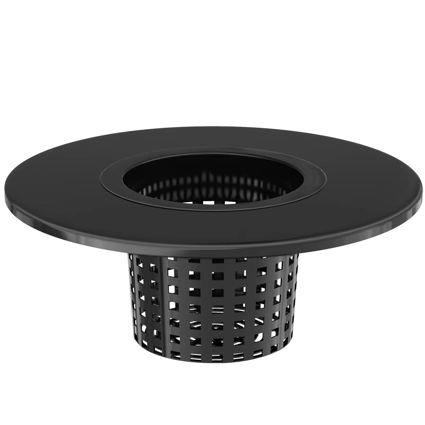 Tectsia Net Pots for Hydroponics 5 Pack, 6 Inch Wide Lip Bucket Basket for Hydroponic Bucket and DWC Bucket System.