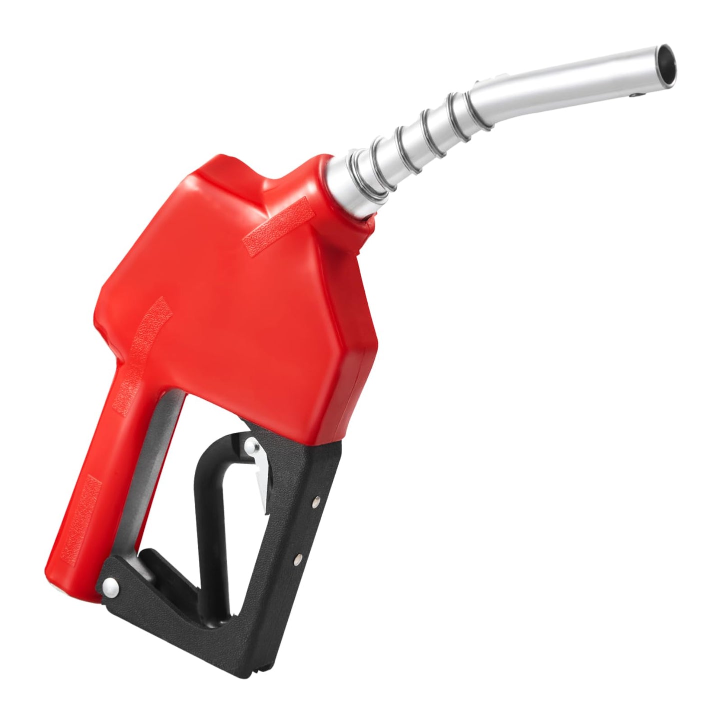 VEVOR 3/4" NPT Automatic Fuel Nozzle with 20Ft hose, Max Rate 11.8 GPM, Auto Shut Off Diesel Gas Pump Nozzle with 3-Speed Trigger Lock & 13/16" (OD=20 mm) Spout for Gasoline, Diesel, Kerosene, Red