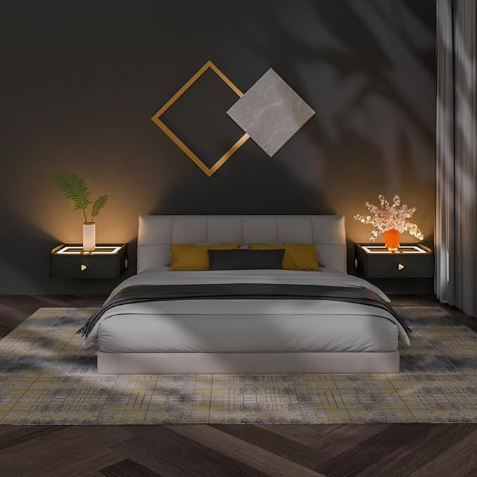 HOMEMORE Floating Nightstand