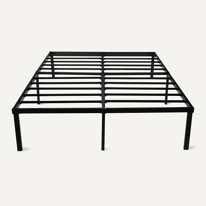 Amazon Basics - Metal Bed Frame, Non-Foldable Platform Bed, Easy Assembly