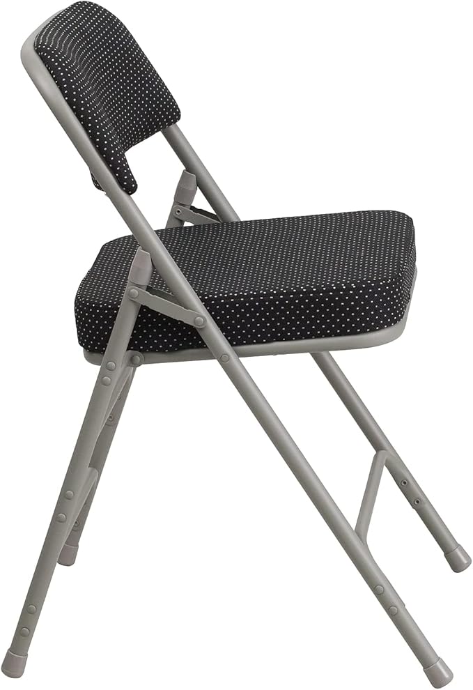 Flash Furniture HERCULES Series Premium Curved Triple Braced & Double Hinged