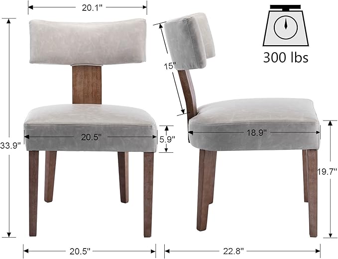 VESCASA Upholstered Dining Chairs