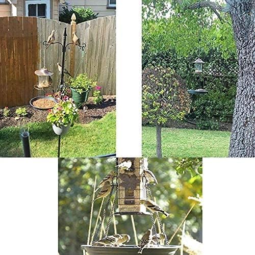 Bird Seed Catcher Tray Platform Feeder Hanging Tray - Fits Most feeders Catches Most Falling Seed and Husk, Bird Feeders and Accessories for Attracting Birds Outdoors, Backyard, Garden (Green)