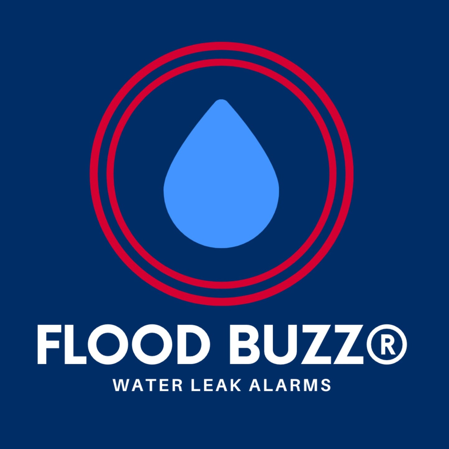 Flood Buzz Small Water Leak Alarm 6-Pack | Ready to Use, No Setup Required