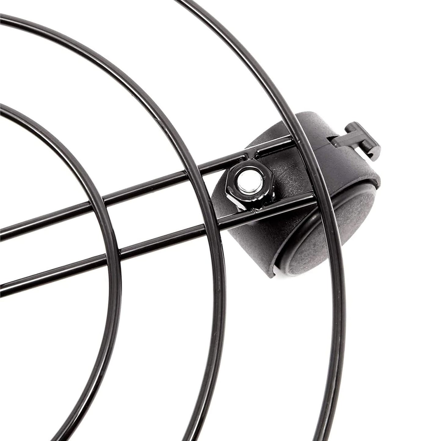 Bright Creations Plant Stand with Wheels - 10.6 in Diameter, Black, Pack of 4, Modern - Metal Rolling Plant Stand Base with 360-Degree Rotation & Locking Casters for Indoor & Outdoor Planter Pots