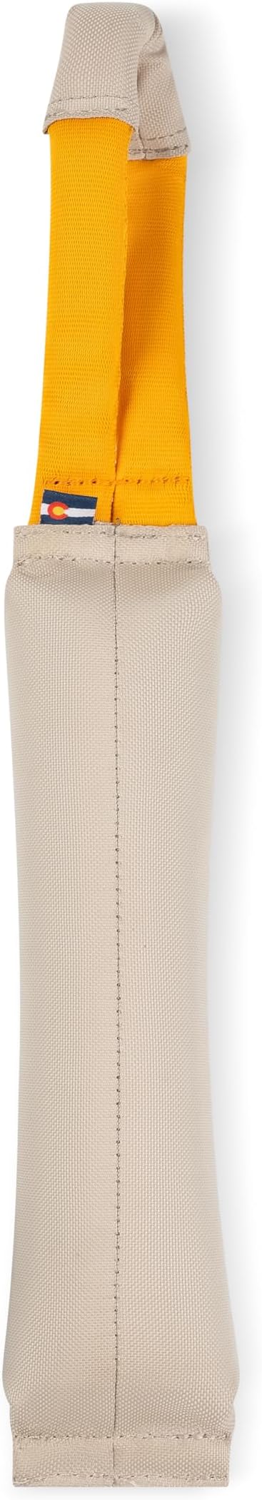 OllyDog Tugger | Dog Tug Toy for Tug of War & Training | Durable Bite Pillow | Eco-Friendly Recycled | Handle | Medium Large Dogs (Con Leche)