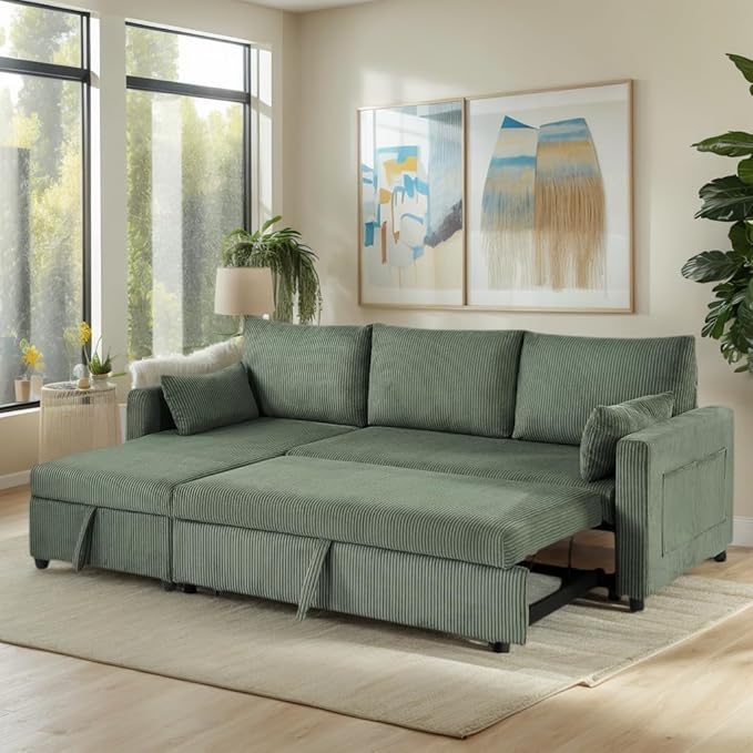Queen Sleeper Sofa, Convertible Sofa Bed
