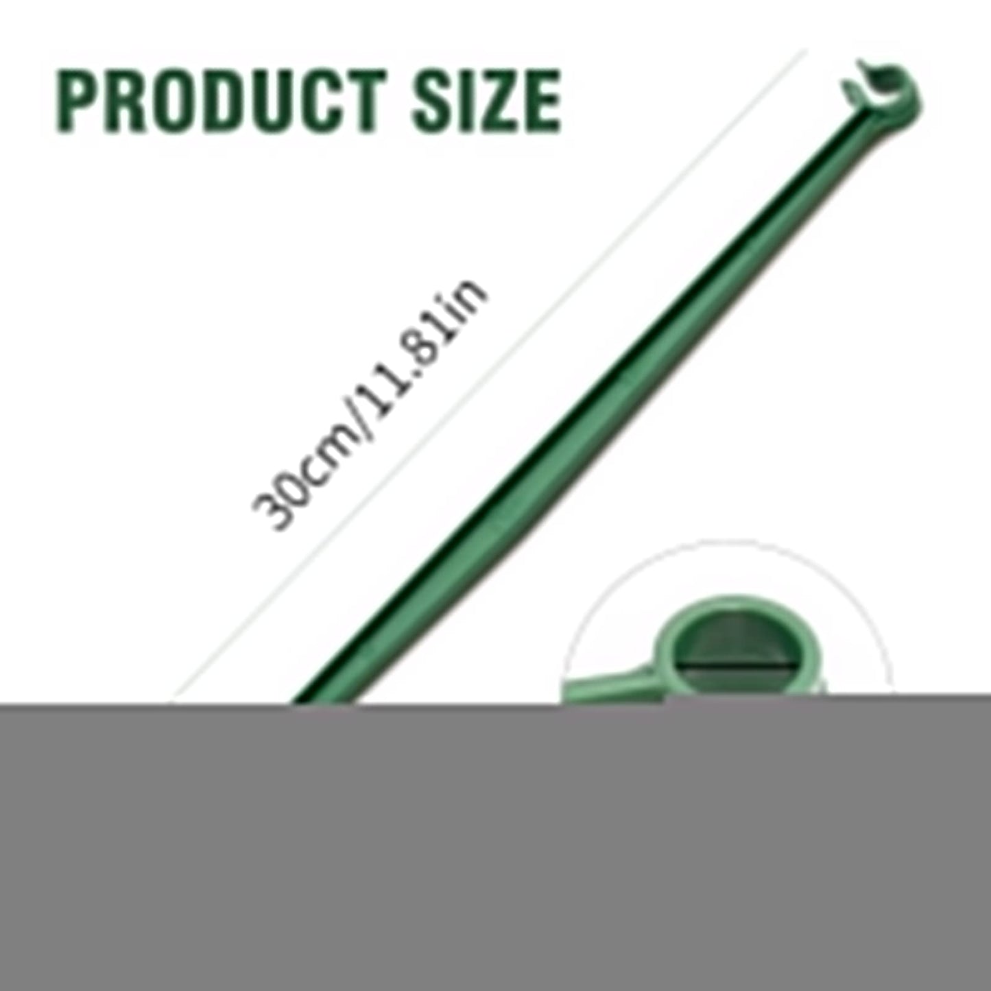 100PCS Stake Arms for Tomato Cage, 11.8 Inches Expandable Trellis Connectors, Tomato Stake Supports, 11mm Bayonet Diameter Plant Stakes for Climbing Plants, Tomatoes Stakes, Vegetables