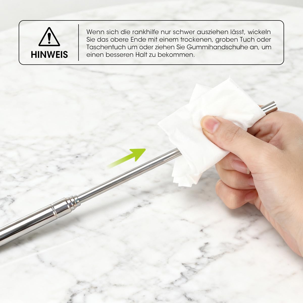 Aieve Extendable Plant Stakes, 13in to 49in Stainless Steel Telescoping Monstera Plant Support Stakes, Indoor Outdoor Garden Stake Support Sticks for Tomato Vegetables Monstera Vine (5 Packs)