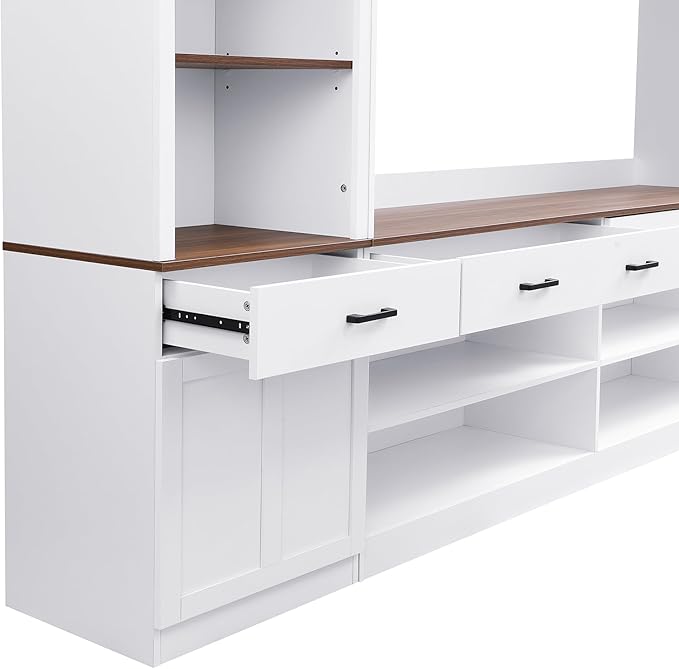 Merax Modern 4 Piece TV Stands