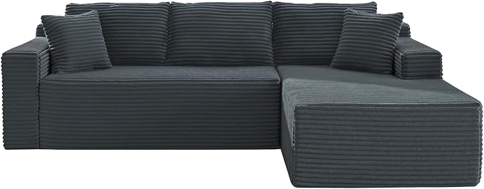 105 Inch Cloud Sectional Couch, Modern Modular Sectional Sofa