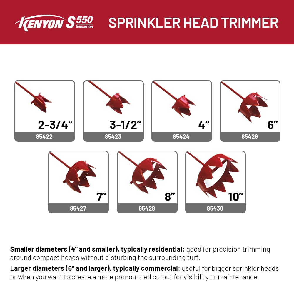 Seymour Midwest Kenyon Sprinkler Head Trimmer, 2-3/4 in