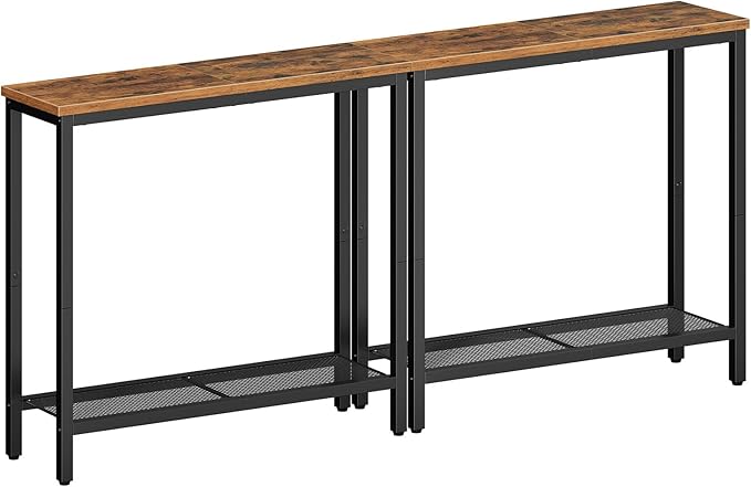 HOOBRO 29.5" Narrow Console Table, Small Entryway Table