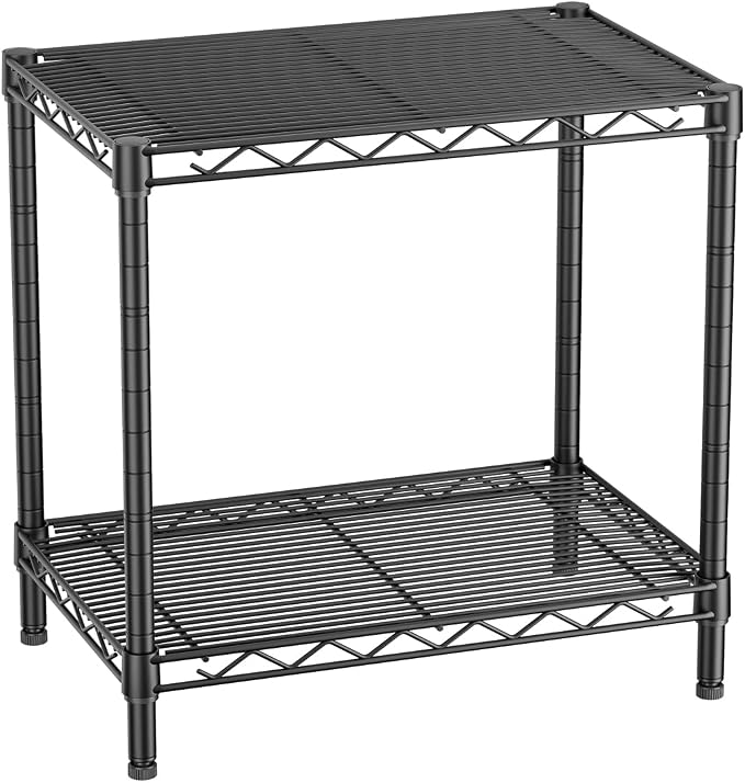 SINGAYE Shelf Closet Wire Shelving:Adjustable Metal Unit for Laundry Room Organization Bathroom Kitchen Home Storage Small Pantry Rack Shelves