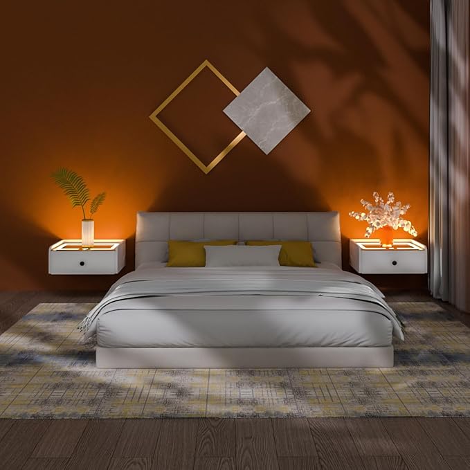HOMEMORE Floating Nightstand