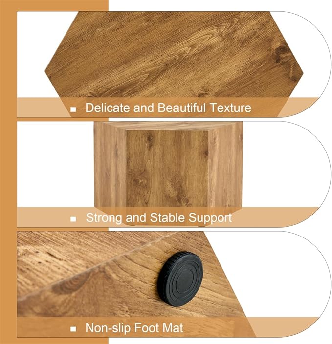 Side Table, End Table Living Room Table, Modern Side Table Sofa Couch Table