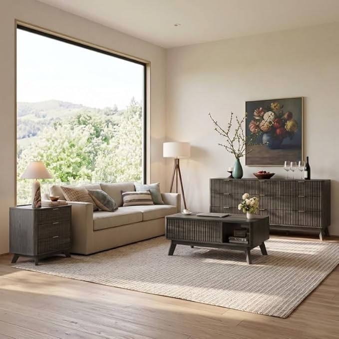 Wood Lift Top Coffee Table