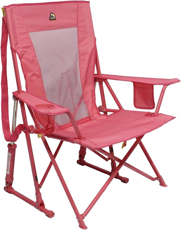 GCI Outdoor Comfort Pro Rocker Camping Chair | Portable Folding Rocking Chair