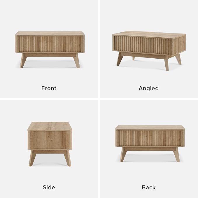 mopio Brooklyn Coffee Table, Lift Top Coffee Tables