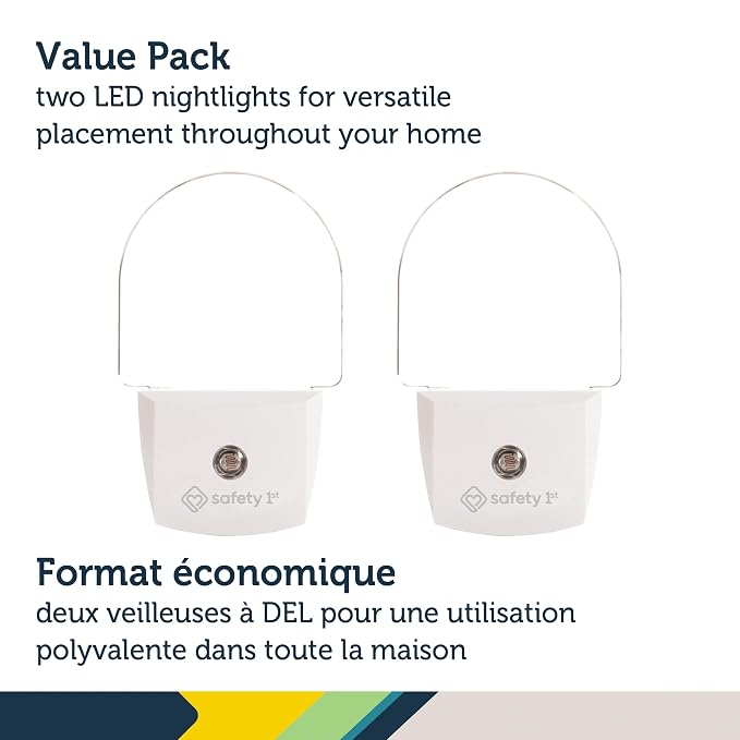 Safety 1st LED Nightlight, 2 Count