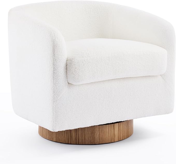 VINGLI 360°Swivel Accent Chair