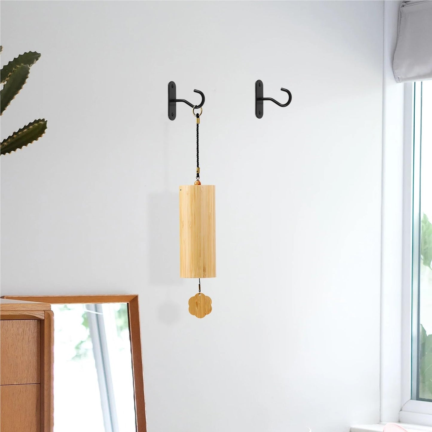 JTJIYN 2Sets Metal Hooks Hanging Brackets for Plants Flowerpot Ceiling Kits Basket Wall Garden Outdoor Plant Hangers for Hanging Lanterns