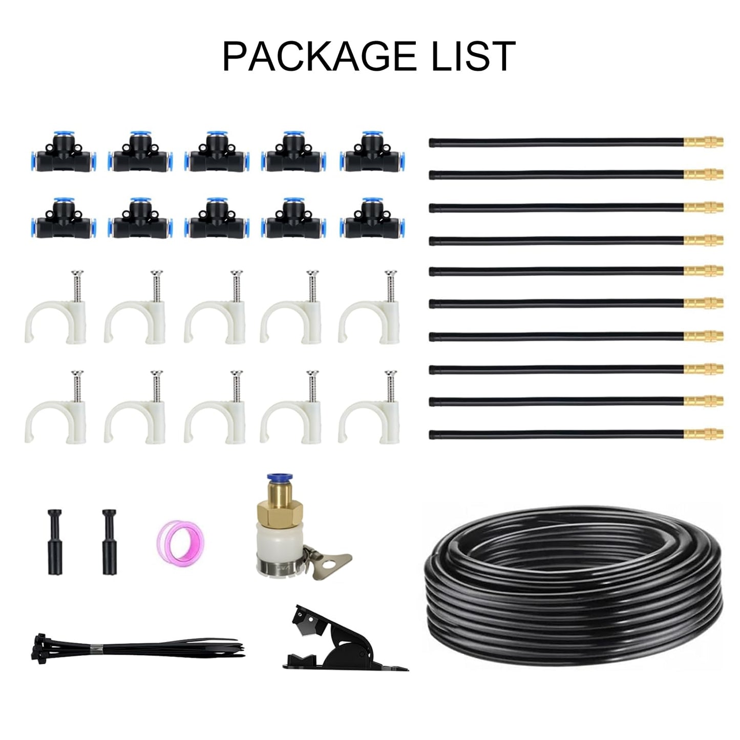 Drip Irrigation System, 40 FT Watering System, Garden Irrigation System for Yard, Lawn, and Plants