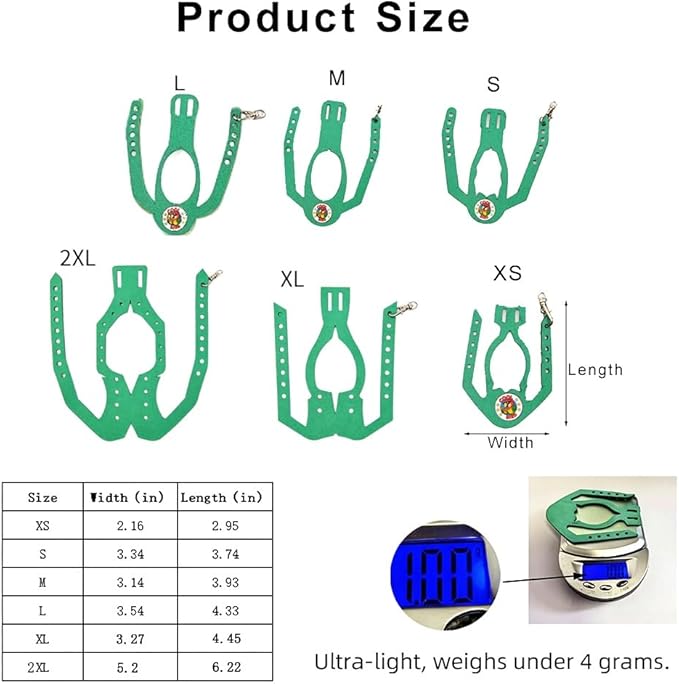 Adjustable Bird Harness & Leash Set for Small Birds,FitsBudgie,Parakeets, Conures, Cockatiels,Green Cheek,Quaker Parrots(Green, XS) Z6350-6