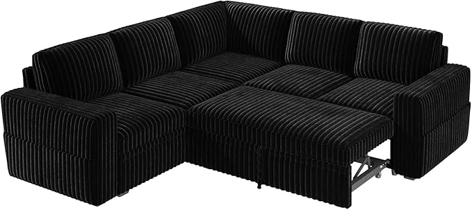 HONBAY Modular Sectional Sleeper Sofa