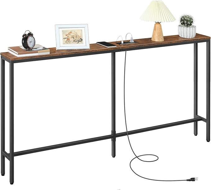 MAHANCRIS 63'' Skinny Console Table
