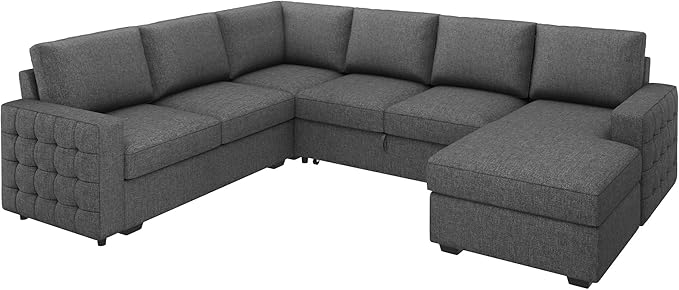 HONBAY Sectional Sleeper Sofa
