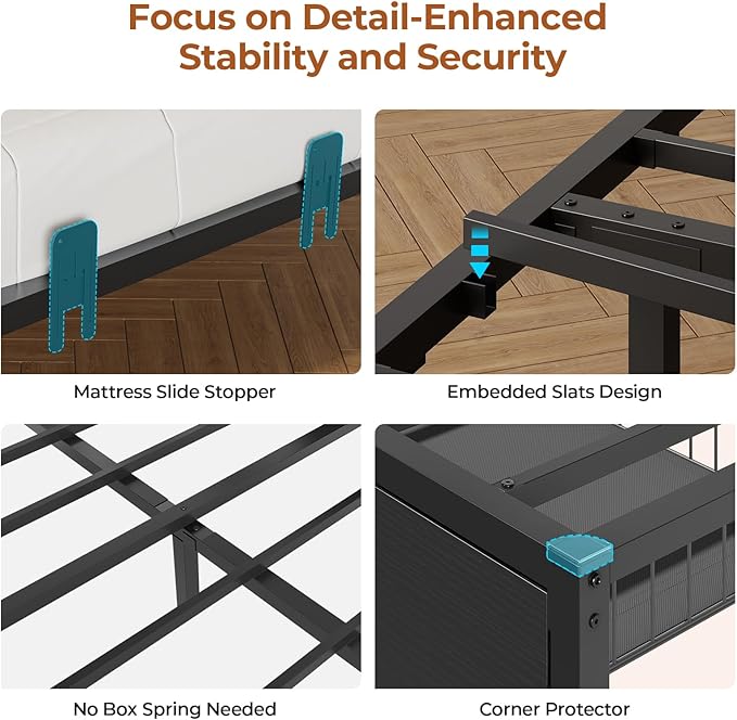 DICTAC Full Corner Bed Frame