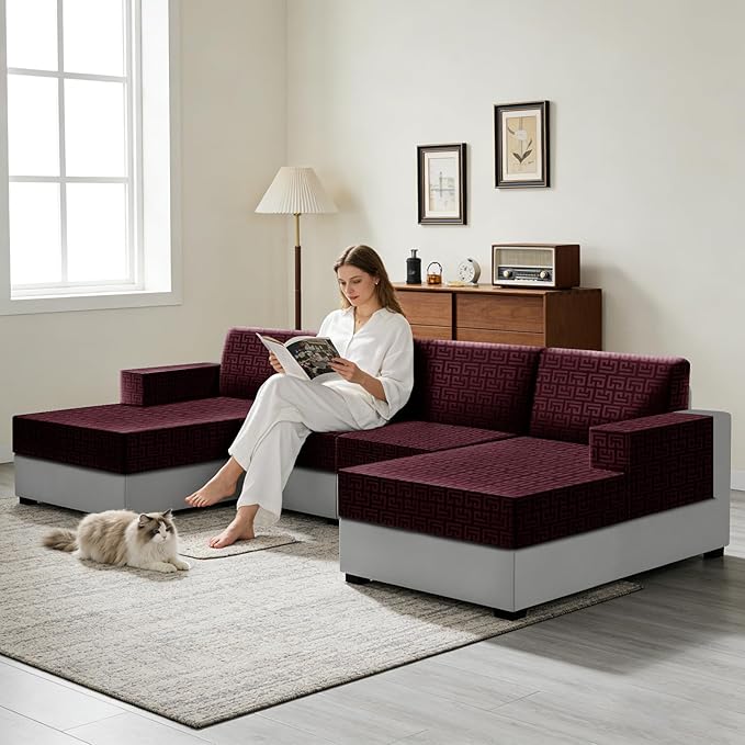 UNBBRRL Stretch Couch Armrest Covers