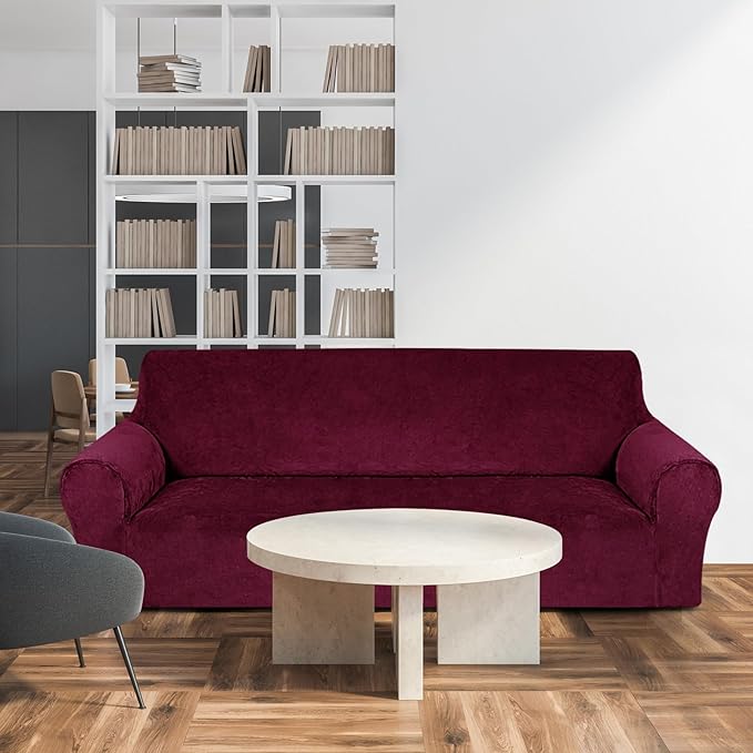 Peryiter 3 Pcs Couch and Loveseat Covers Set Sofa Cover